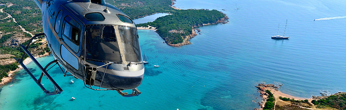 Corse hélicoptère